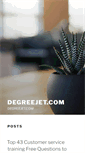 Mobile Screenshot of degreejet.com